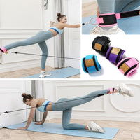 Door Flexibility Stretching Resistance Bands Legs Stretcher Strap for Gym Home Trainer Yoga Stretch Belt Exercise Bands Workout