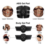 USB Rechargeable Wireless EMS Muscle Stimulator ABS Abdominal Muscle Trainer Toner Body Fitness Hip Trainer Shaping Patch Unisex