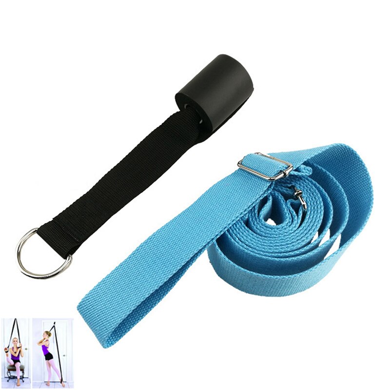 Door Flexibility Stretching Resistance Bands Legs Stretcher Strap for Gym Home Trainer Yoga Stretch Belt Exercise Bands Workout