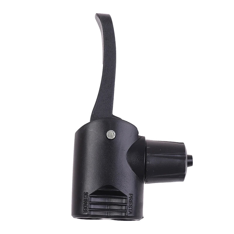 Multi-use Connector Head Bike Accessories Outdoor Cycling Schrader Valve Bicycle Tire Tyre Air Pump Inflator 6.5 x 5cm