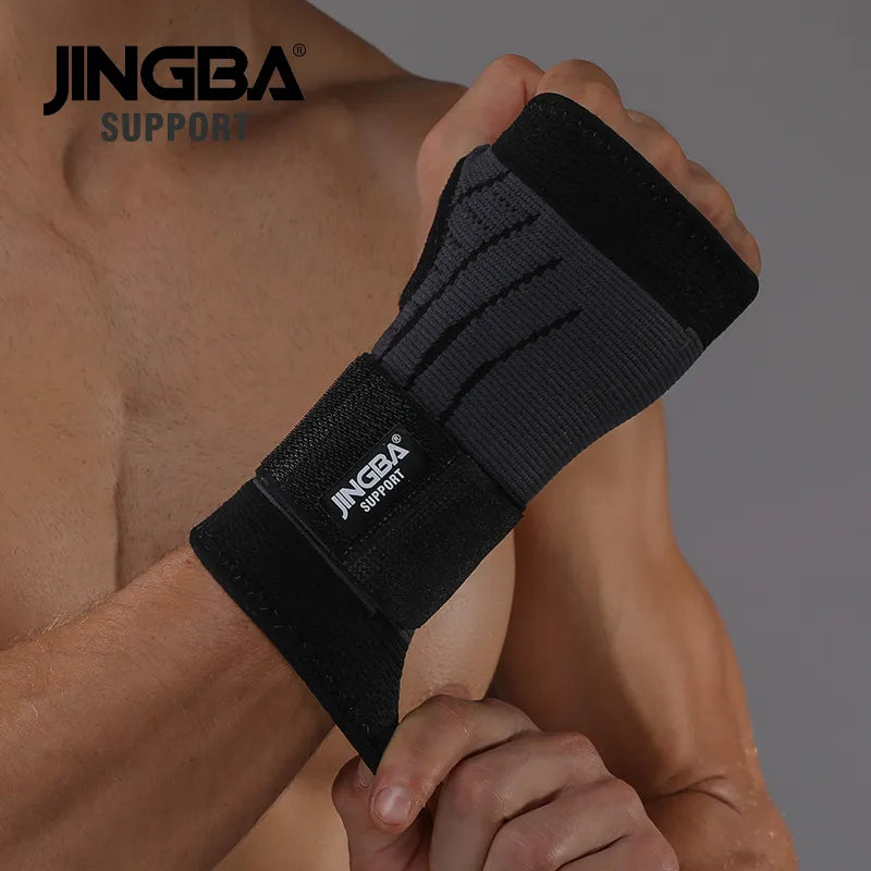 JINGBA SUPPORT 1 PCS Boxing Hand Wraps Wrist Brace Joint Protector Weightlifting Wrist Straps Support Protective Dropshipping