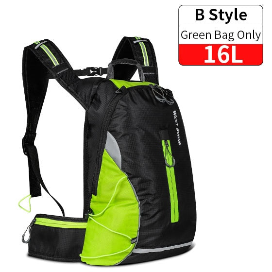 WEST BIKING Bicycle Bike Bags Water Bag 10L Portable Waterproof Road Cycling Bag Outdoor Sport Climbing Pouch Hydration Backpack