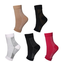 Foot angel anti fatigue compression foot sleeve Ankle Support Running Cycle Basketball Sports Socks Outdoor Men Ankle Brace Sock