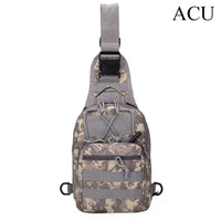 PROTECTOR PLUS Outdoor Tactical Military Crossbody Bag Sling Shoulder Chest Pack Men Camo Army Travel Hiking Camping Sport Bag