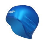 Adults Swimming Caps Men Women Long Hair Waterproof Swim Pool Cap Ear Protect Large Natacion Badmuts Silicone Diving Hat