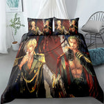 Cartoon Pirate Classic Children Duvet Cover set King Queen Double Single Bed Linen Set