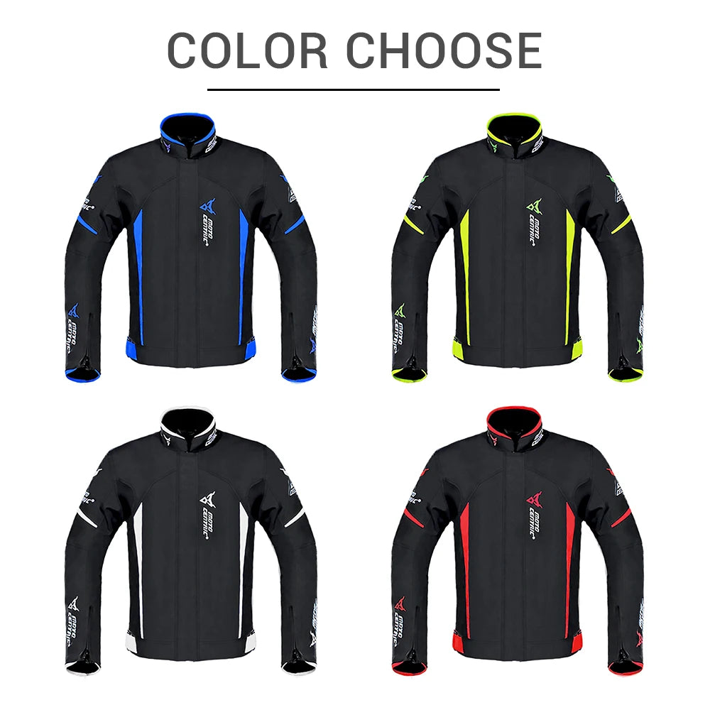 Waterproof Motorcycle Jacket Moto Jacket +Pants Riding Racing Motorbike Clothing Moto Suit for 4 Season