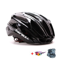 Cairbull Ultralight Racing Cycling Helmet Aerodynamics Safety TT Cycling Helmets Intergrally-molded MTB Bicycle Helmet