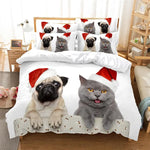 Cute Husky Bedding Set Duvet Cover Set 3d Bedding Digital Printing Bed Linen Queen Size Bedding Set Fashion Design