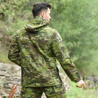 Tactical Jackets Man M65 US Army Camouflage Hunting Clothes Waterproof Hiking Jacket Military Camping Hooded Coat Men Clothing