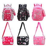 Floral Girls Backpacks School Bags For Girls Set children school bags Children's Backpack  Kids Backpacks school backpack