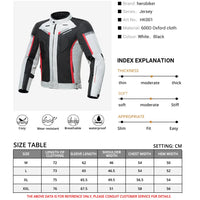 HEROBIKER Waterproof Motorcycle Jacket Man Racing Suit Wearable Motorcycle Jacket+Motorcycle Pants Moto Set With EVA Protection