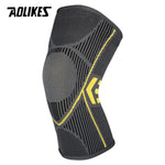 AOLIKES 1PCS Knee Brace Support for Arthritis Joint Nylon Sports Fitness Compression Sleeves Kneepads Cycling Running Protector