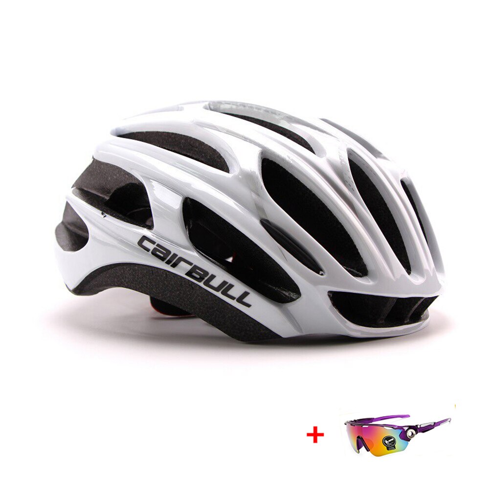 Cairbull Ultralight Racing Cycling Helmet Aerodynamics Safety TT Cycling Helmets Intergrally-molded MTB Bicycle Helmet