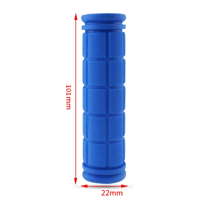 2PCS Bike Bicycle Grips Rubber Bike Handlebar Grips Bmx Mtb Cycling Grips Bicycle Accessories Anti-slip Bike Grip Cover Parts