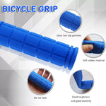 2PCS Bike Bicycle Grips Rubber Bike Handlebar Grips Bmx Mtb Cycling Grips Bicycle Accessories Anti-slip Bike Grip Cover Parts