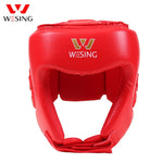 Wesing Boxing Sanda Training Head Guard Boxing Muay Headgear Thai Kickboxing Head Protector