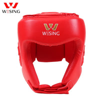 Wesing Boxing Sanda Training Head Guard Boxing Muay Headgear Thai Kickboxing Head Protector