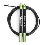 Speed Jump Rope Ball Bearing Metal Handle Sport Skipping,Stainless Steel Cable Crossfit Fitness Equipment