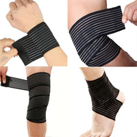 Compression Knee Pad Joint Tape Gym Elastic Bands Sport Elbow Bandage Wrap Crossfit Protective Breathable Arthritis Support Tape