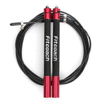 Speed Jump Rope Ball Bearing Metal Handle Sport Skipping,Stainless Steel Cable Crossfit Fitness Equipment