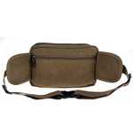 High Quality 2021 Fashion Casual Canvas Messenger Bags Waist Packs Purse Men Portable Vintage Men Waist Bags Travel Belt Wallets