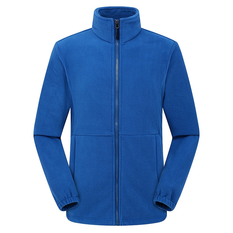 LNGXO Fleece Fabric Sweatshirts Softshell Hunting Hiking Polartec Jacket Men Women Coats Camping Outdoor Winter Fleece Jacket