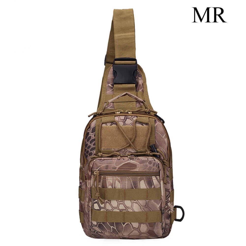 PROTECTOR PLUS Outdoor Tactical Military Crossbody Bag Sling Shoulder Chest Pack Men Camo Army Travel Hiking Camping Sport Bag