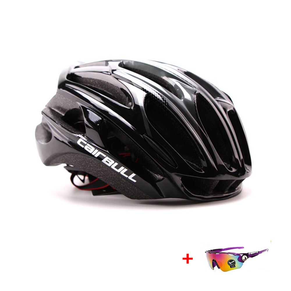 Cairbull Ultralight Racing Cycling Helmet Aerodynamics Safety TT Cycling Helmets Intergrally-molded MTB Bicycle Helmet