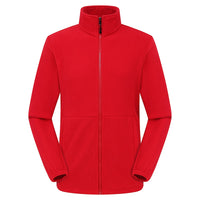 LNGXO Fleece Fabric Sweatshirts Softshell Hunting Hiking Polartec Jacket Men Women Coats Camping Outdoor Winter Fleece Jacket