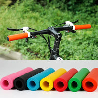 Bicycle Handlebar Grips Cover Soft Rubber Anti-slip Sponge Mtb Cuffs Bicycle Accessories Handlebar Grip Lock Bar Outdoor Cycling