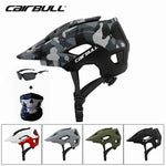 Cairbull TERRAIN קסדות רכיבה על אופניים ספורט MTB נוחות אופני כביש קסדת אופנוע Casco Ciclismo קסדת אופניים עם מגן שמש