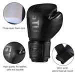 ZTTY Kick Boxing Gloves for Men Women PU Karate Muay Thai Guantes De Boxeo Free Fight MMA Sanda Training Adults Kids Equipment