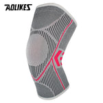 AOLIKES 1PCS Knee Brace Support for Arthritis Joint Nylon Sports Fitness Compression Sleeves Kneepads Cycling Running Protector