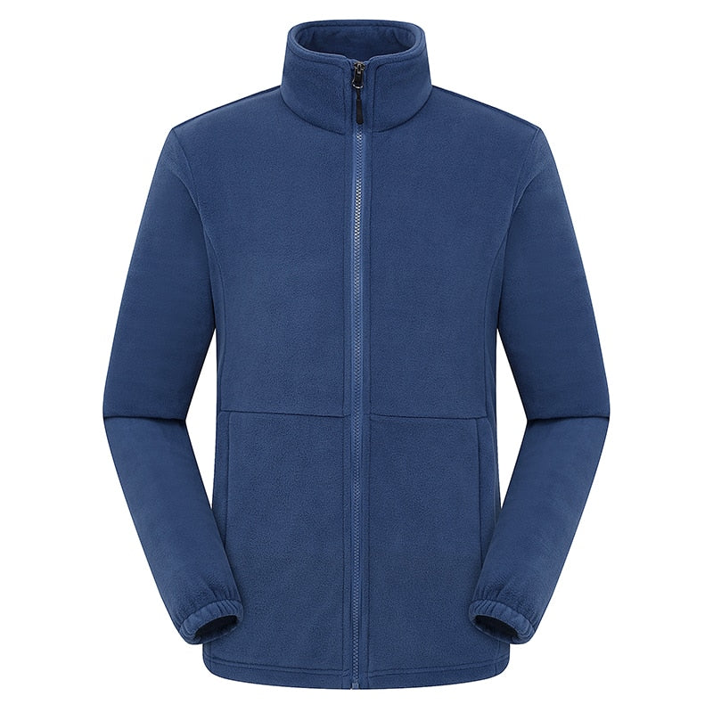 LNGXO Fleece Fabric Sweatshirts Softshell Hunting Hiking Polartec Jacket Men Women Coats Camping Outdoor Winter Fleece Jacket