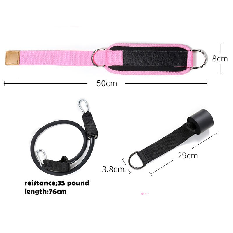 Door Flexibility Stretching Resistance Bands Legs Stretcher Strap for Gym Home Trainer Yoga Stretch Belt Exercise Bands Workout