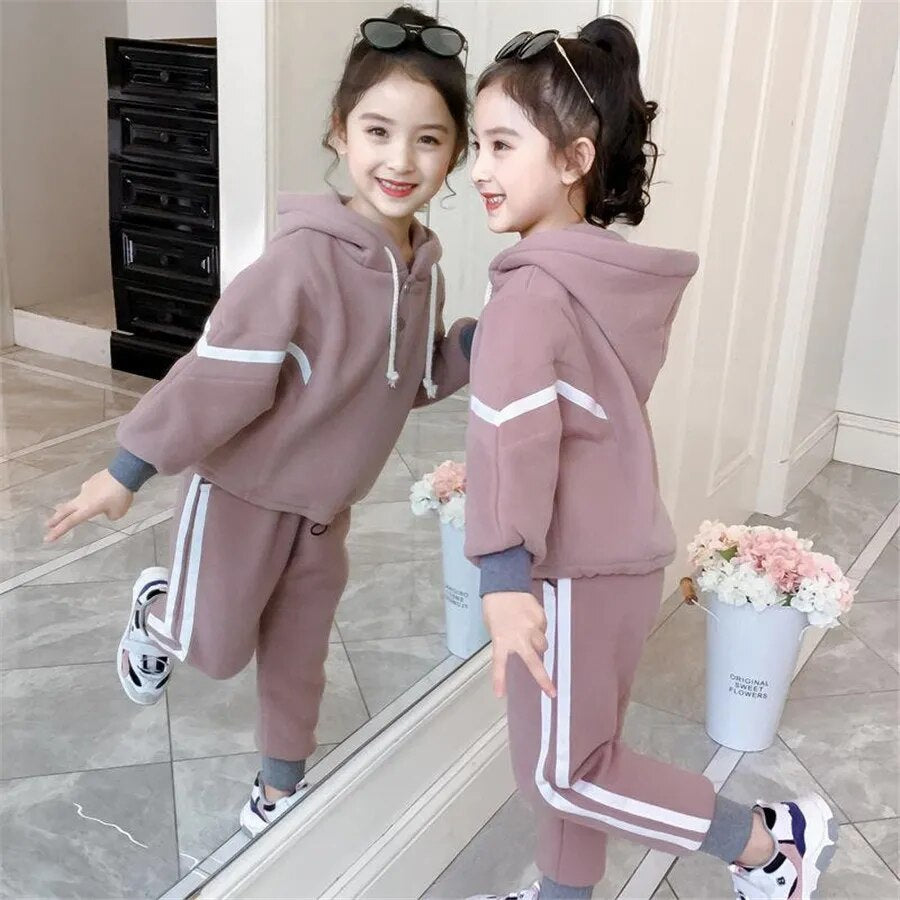 New Autumn Girls Tracksuit Fashion Long Sleeve Variety Of Styles Kids Sets Sportswear Girls Comfortable Children Clothing