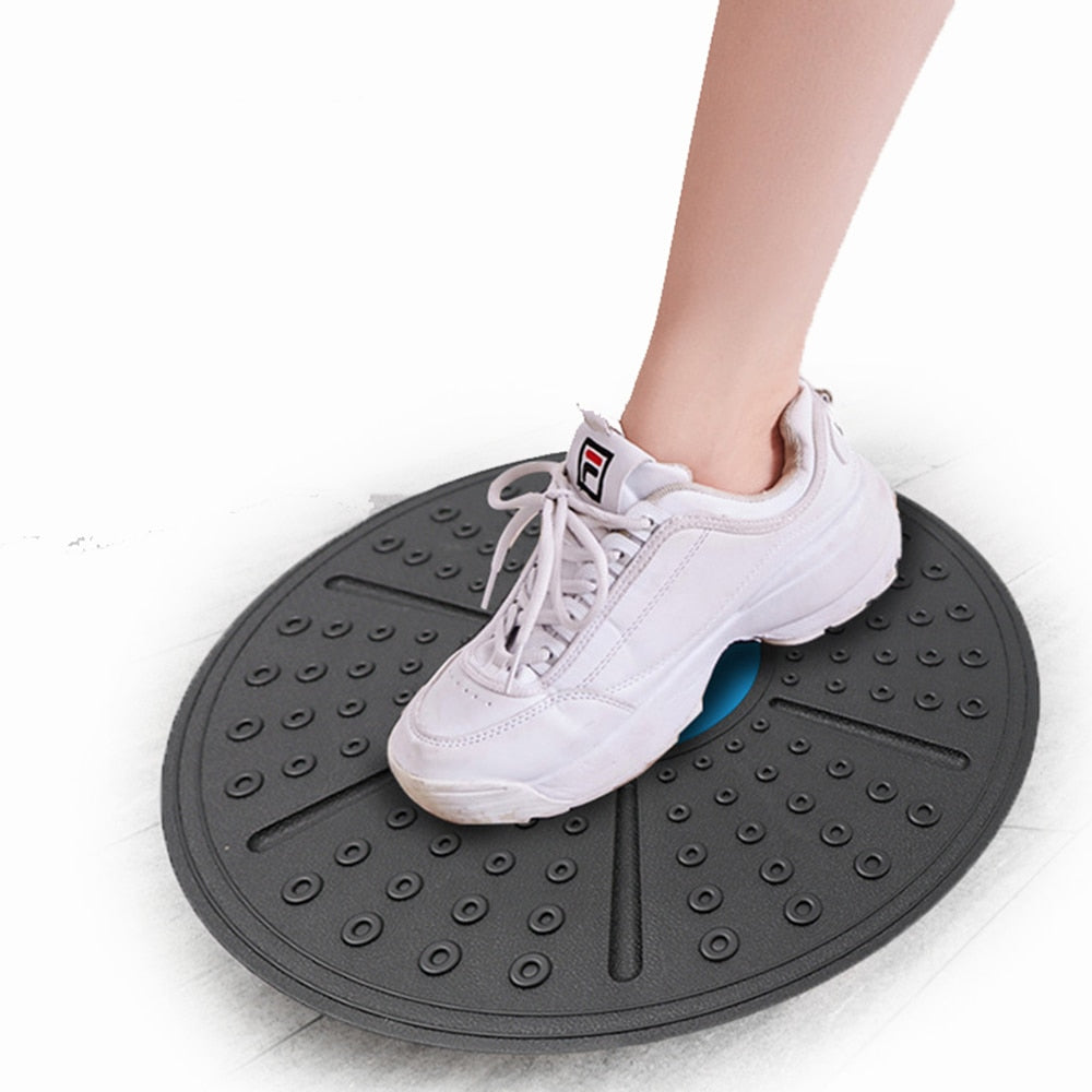 Yoga Balance Board Wobble Fitness Rotation Massage Stability Disc Round Plates Board Gym Waist Twisting Exerciser