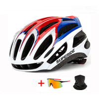 SUPERIDE Integrally-molded Mountain Road Bike Helmet Sports Racing Riding Cycling Helmet Men Women Ultralight MTB Bicycle Helmet