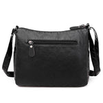 New Casual Women Bag Soft Leather Shoulder Bags Multi-pocket PU Handbag Female Crossbody Messenger Bags Bolsa