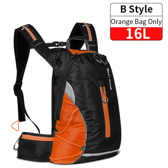 WEST BIKING Bicycle Bike Bags Water Bag 10L Portable Waterproof Road Cycling Bag Outdoor Sport Climbing Pouch Hydration Backpack