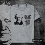 Celebrity David Ben Gurion Jewish politician Israel Prime Minister mens t shirt new Tops Short sleeve clothes cotton summer 01