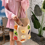 Bag Women's Seaside Niche Style Handmade Beach Straw Bag