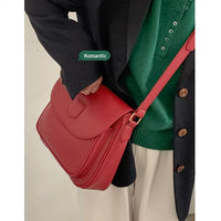 Bag Female Autumn Winter Retro Minority All-Match Briefcase