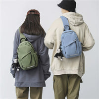 Mori Style New Arrival Casual Sports Fashion Brand Couple Chest Bag