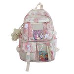 Original Female Tie-Dye Mori Canvas Primary School Student Schoolbag