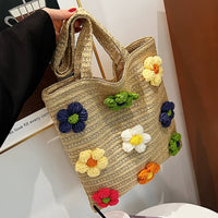 Bag Women's Seaside Niche Style Handmade Beach Straw Bag