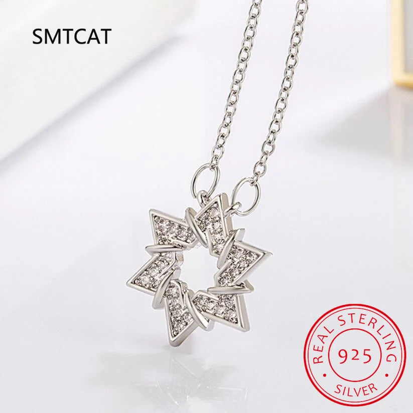 Star of David Necklace Pentagon Vintage Jewelry Magen David Viking Amulet 925 Sterling Silver Men Necklace Israel Jewish