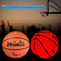 Led Light Up Basketball Reflective Glowing Basket Ball Flash Basketball Luminous Basket Ball For Night Games Perfect Gifts Toys