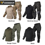 IDOGEAR Hunting Tactical Gen3 BDU Combat Camouflage Uniform Army Military G3 Clothes Airsoft Paintball CS Tactical Equipment